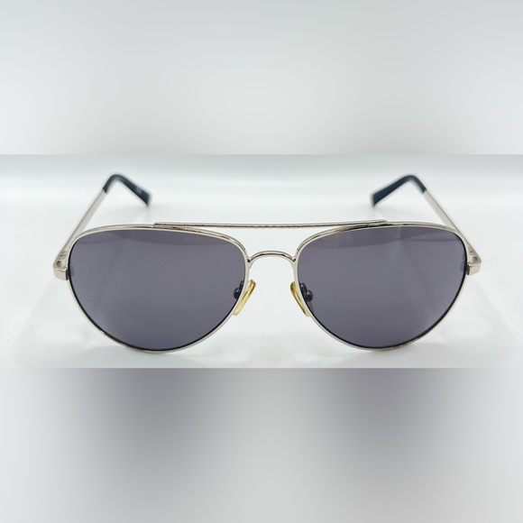 Calvin Klein R1595 Silver Pilot Sunglasses Frames - Picture 3 of 8